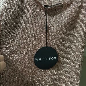White fox 2 piece set